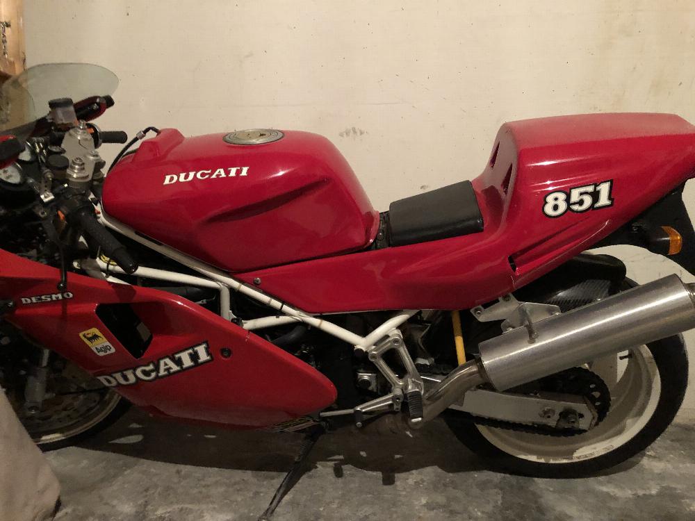 Motorrad verkaufen Ducati 851 strada Ankauf